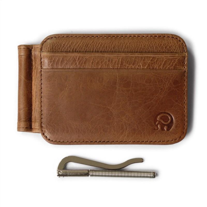 Porte-cartes fin vintage en cuir - L’Héritage™