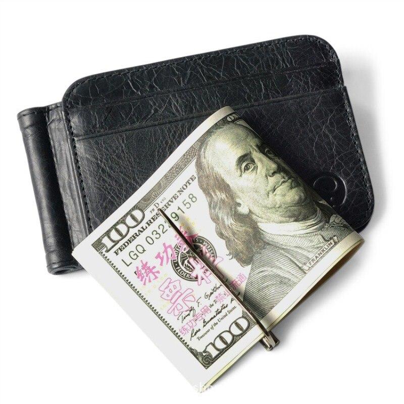 Porte-cartes fin vintage en cuir - L’Héritage™