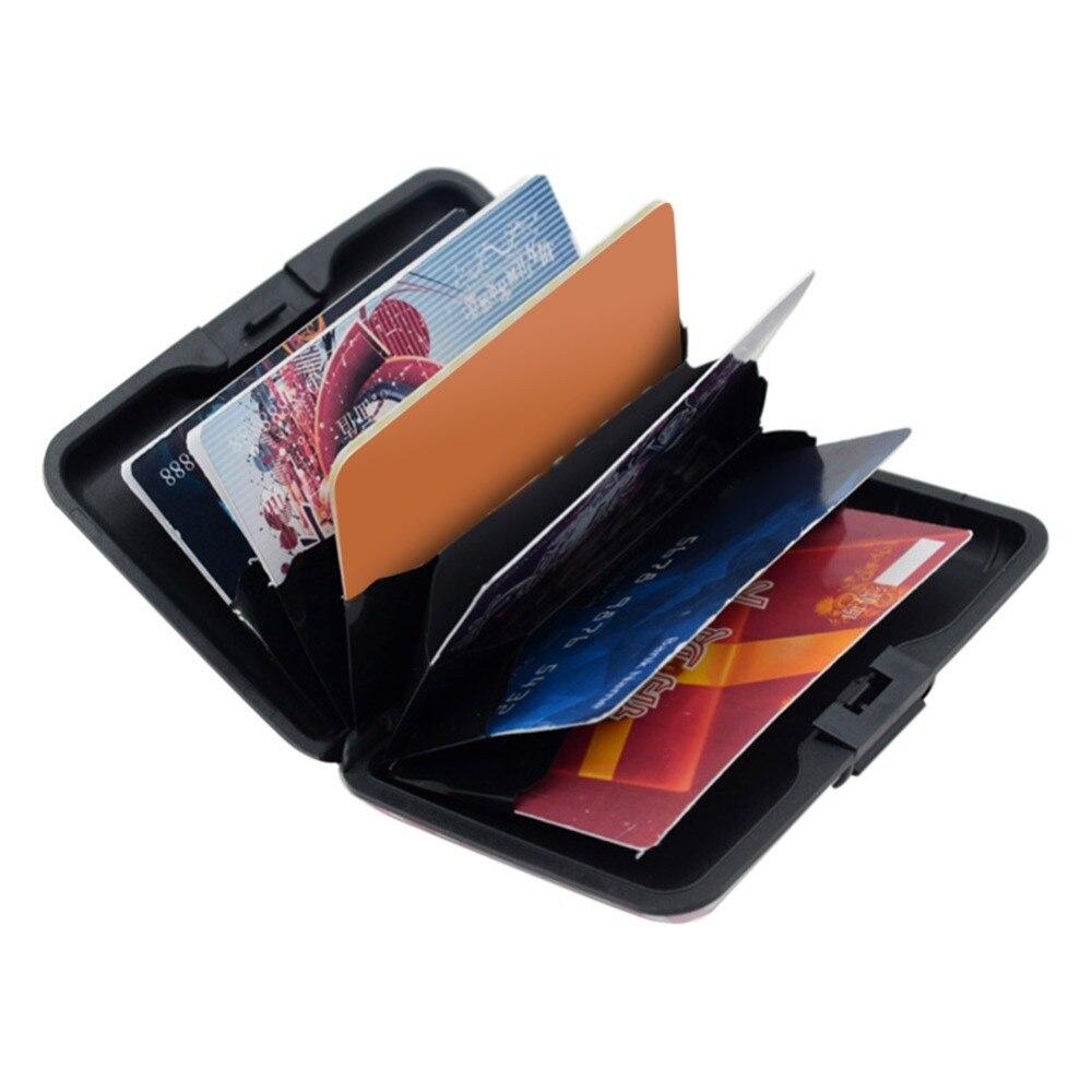 Porte-cartes en métal avec imprimé RFID - Le Classique™