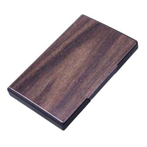 Porte-cartes en métal design - Le rock™ bois