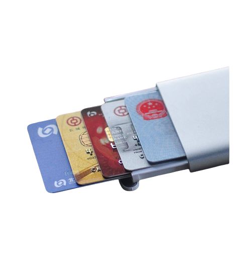 Porte-cartes en métal original - Le Titan™