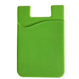 Porte-cartes en silicone pour smartphone - L’essentiel™ vert