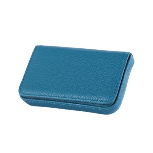 Porte-cartes compact en divers coloris - Le Classique™ bleu