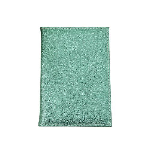 Porte-cartes en simili cuir brillant - Le Classique™ vert