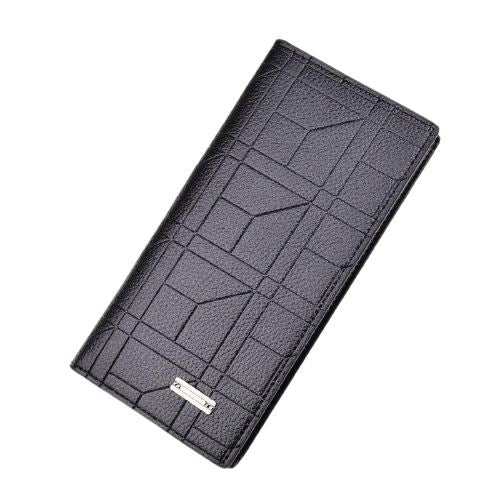 Portefeuille porte-cartes géométrique - L’unique™ brun