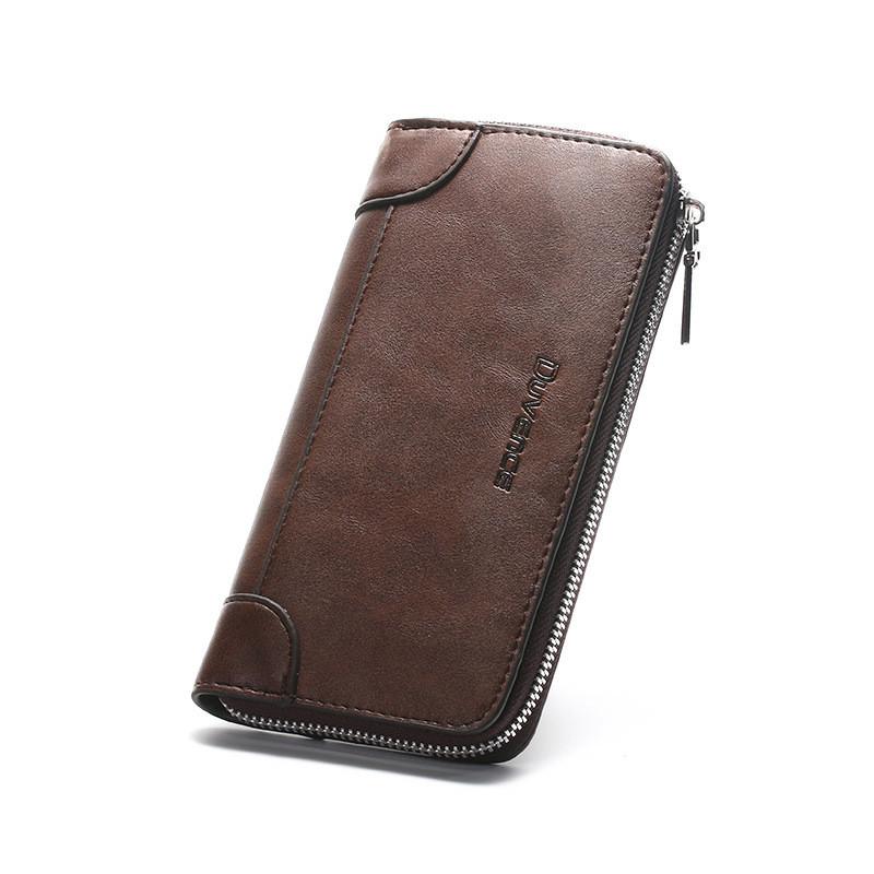 Porte-cartes long vintage - L’essentiel™ café
