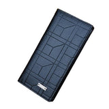 Portefeuille porte-cartes géométrique - L’unique™ noir