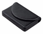 Porte-cartes en simili cuir classique - L’essentiel™ noir
