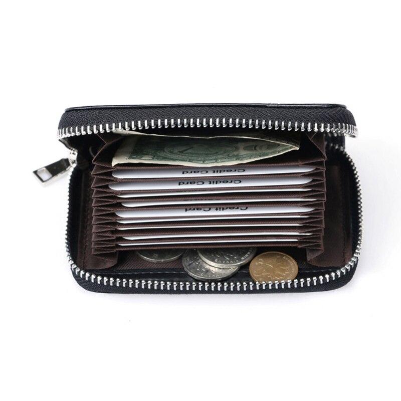 Porte-cartes en cuir anti-piratage - Le Classique™
