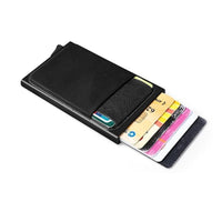 Porte-cartes fin en aluminium - Le rock™