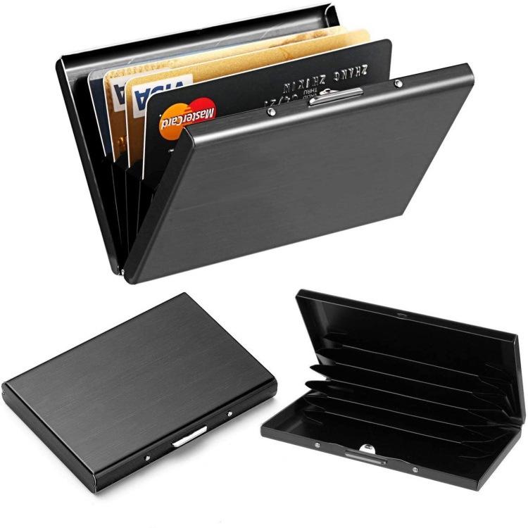 Porte-cartes fin en métal - Le Classique™