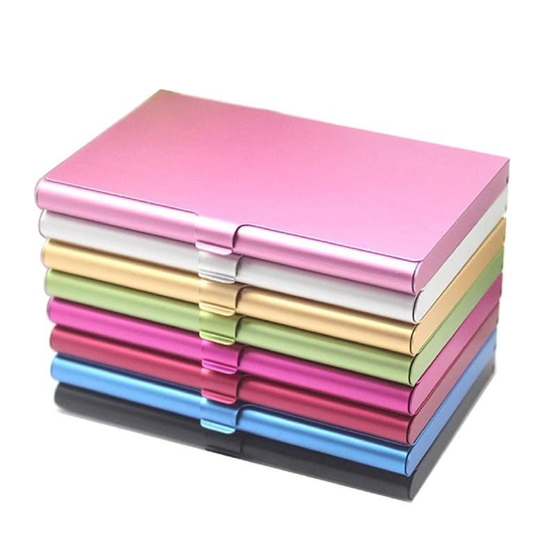 Porte-cartes métal fin en divers coloris - Le Classique™