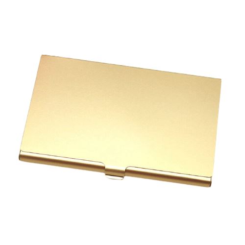 Porte-cartes métal fin en divers coloris - Le Classique™ or