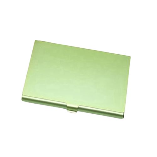 Porte-cartes métal fin en divers coloris - Le Classique™ vert
