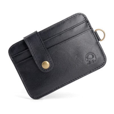 Porte-cartes rétro en cuir fin - L’Héritage™