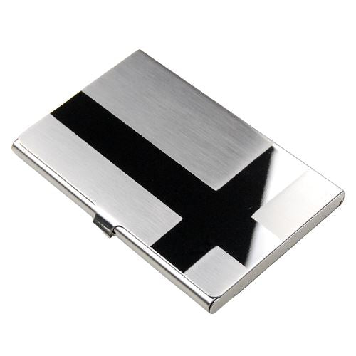 Porte-cartes en métal gravé - Le rock™