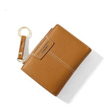 Porte monnaie avec porte clés - L’unique™ brun