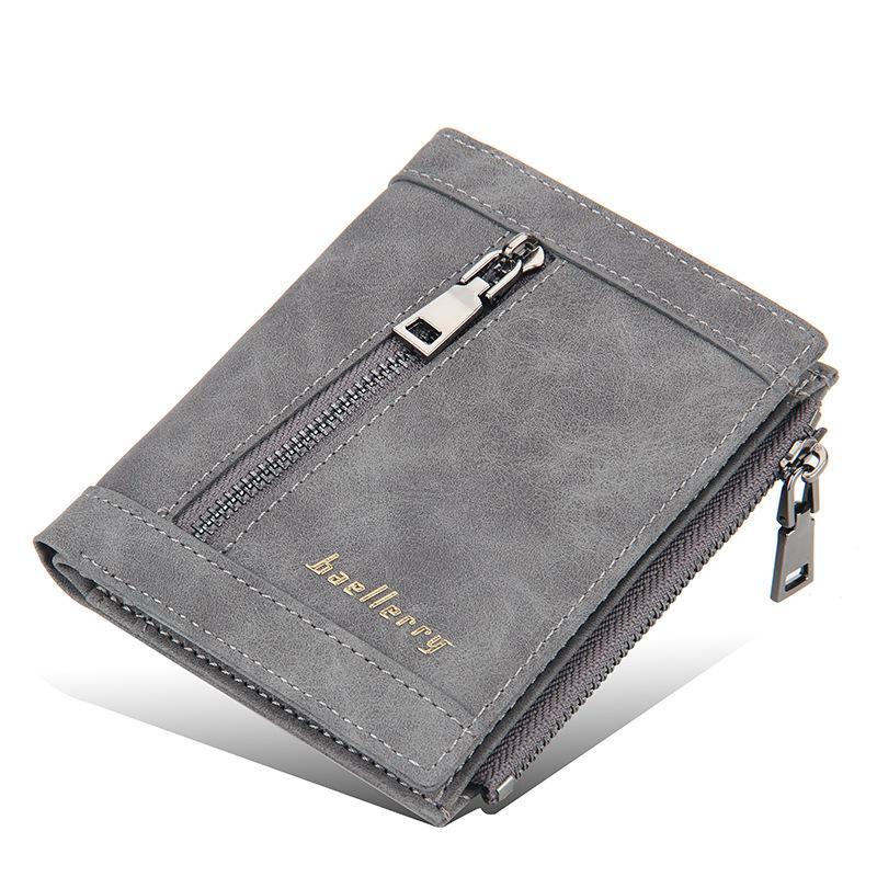 Porte monnaie couleur unie - Le Classique™ gris
