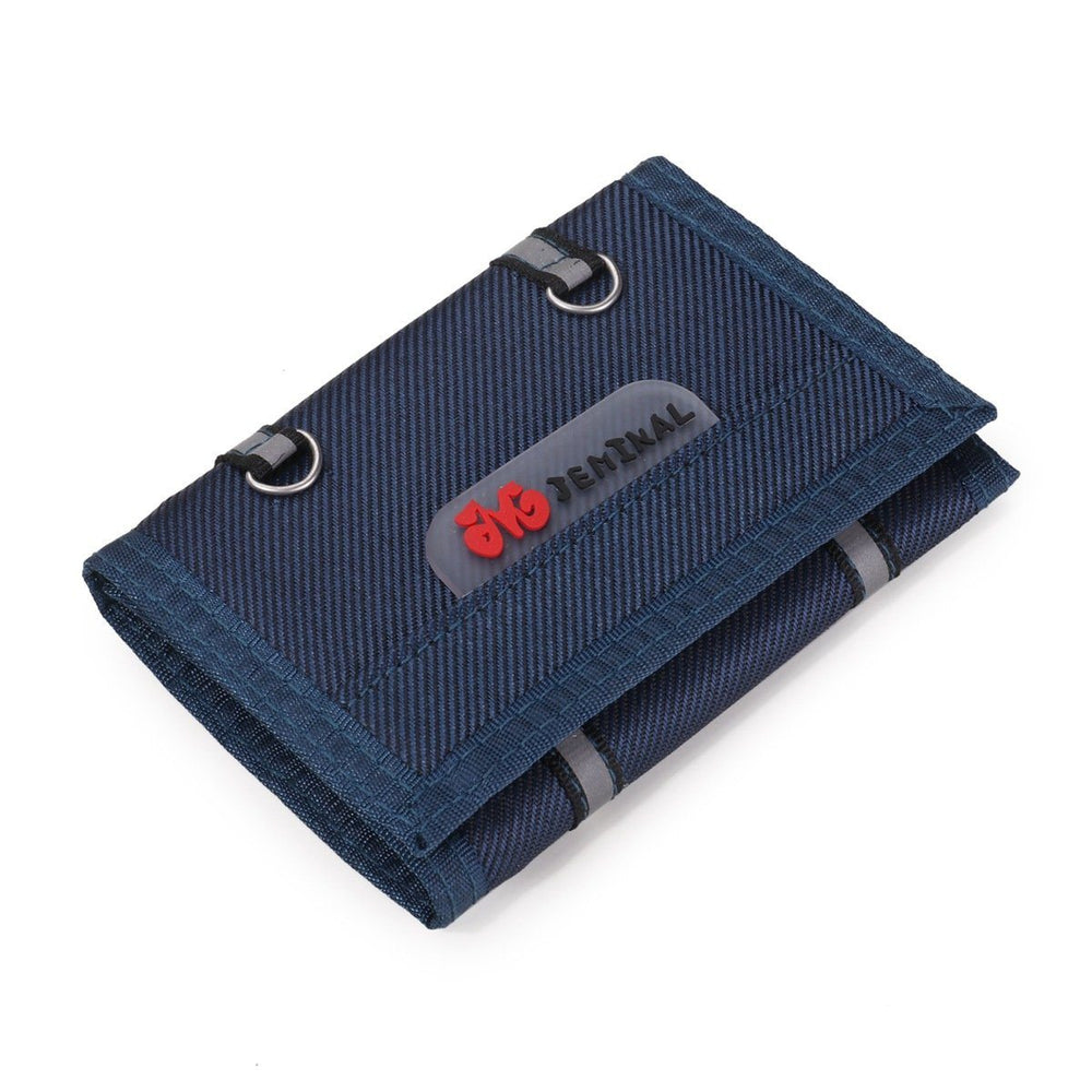 Porte monnaie en tissu - Le Classique™ bleu