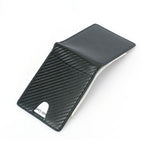 Portefeuille en simili cuir carbone ultra fin RFID - L’unique™