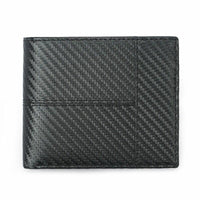 Portefeuille fin en simili cuir carbone RFID - L’unique™ Default Title