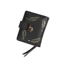 Portefeuille court orné - L’unique™ noir