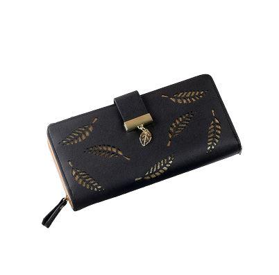 Portefeuille long orné - L’unique™ noir