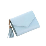 Portefeuille enveloppe avec pendentif - L’unique™ bleu