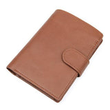 Portefeuille en cuir traditionnel RFID - L’élégant™ brun