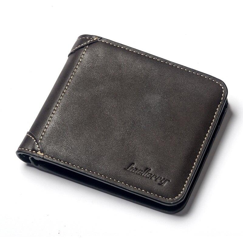 Portefeuille style rétro moderne - L’unique™ noir