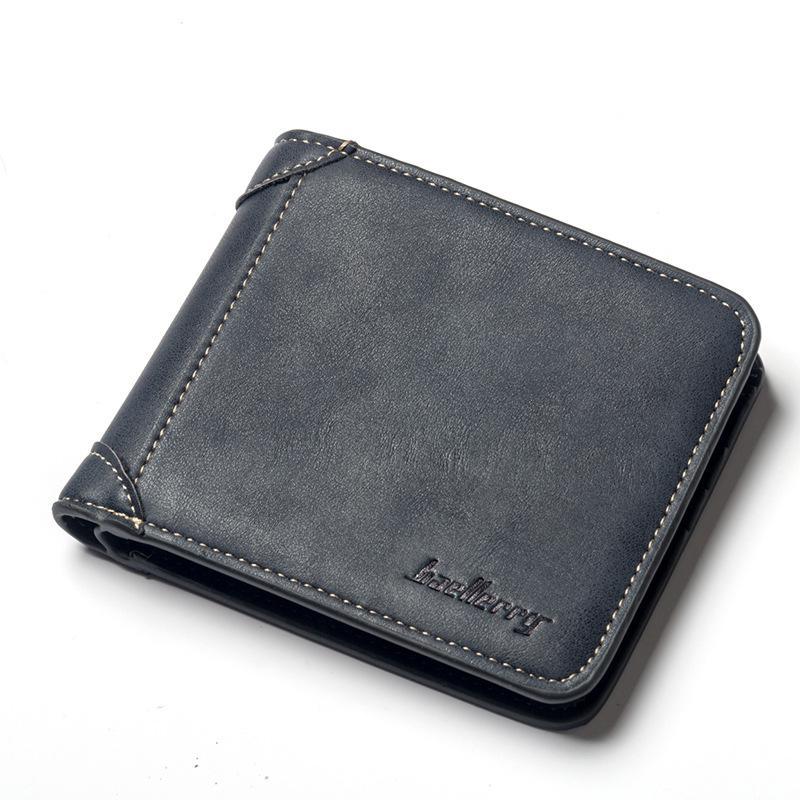 Portefeuille style rétro moderne - Le Classique™ bleu