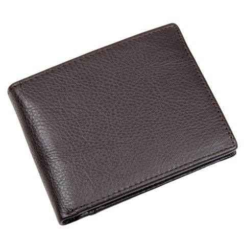 Portefeuille en véritable cuir classique - Le Classique™ café