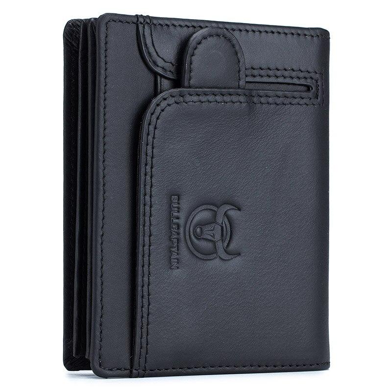 Portefeuille en cuir véritable vintage - L’élégant™ noir