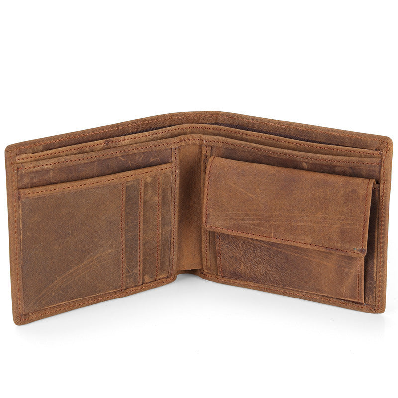 Portefeuille en cuir vintage classique - Le Classique™