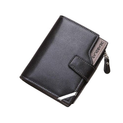 Portefeuille en simili cuir court - Le Classique™ café