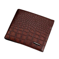 Portefeuille effet peau de crocodile - L’unique™ café