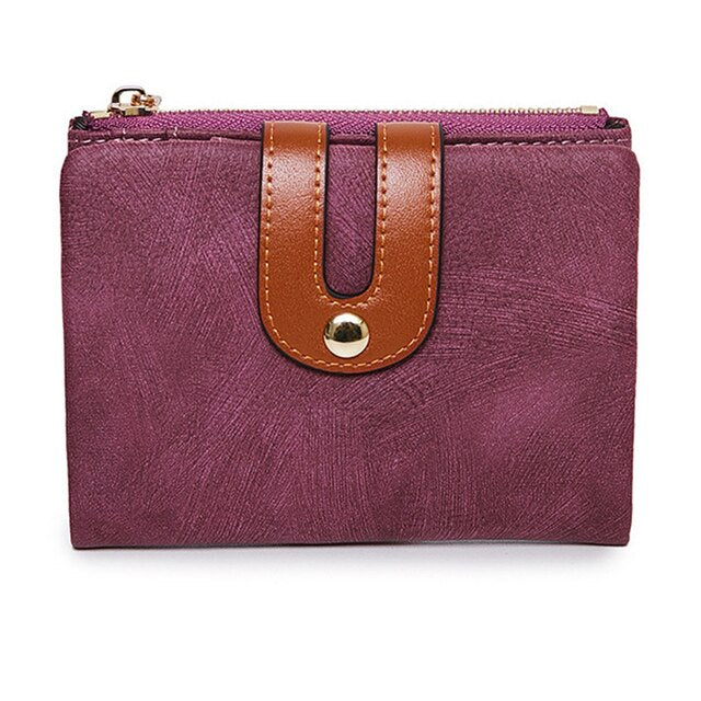 Portefeuille en simili cuir original - Le Classique™ violet