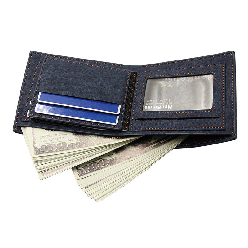 Portefeuille vintage bicolore - Le Classique™