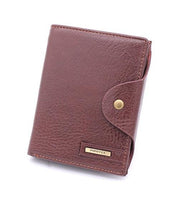 Portefeuille en simili cuir verni - L’unique™ brun