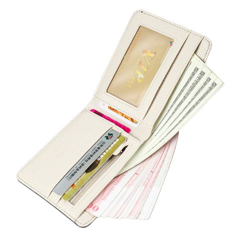Portefeuille en tissu lisse - Le Classique™