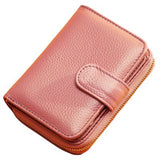 Portefeuille porte-cartes en cuir rétro - L’élégant™