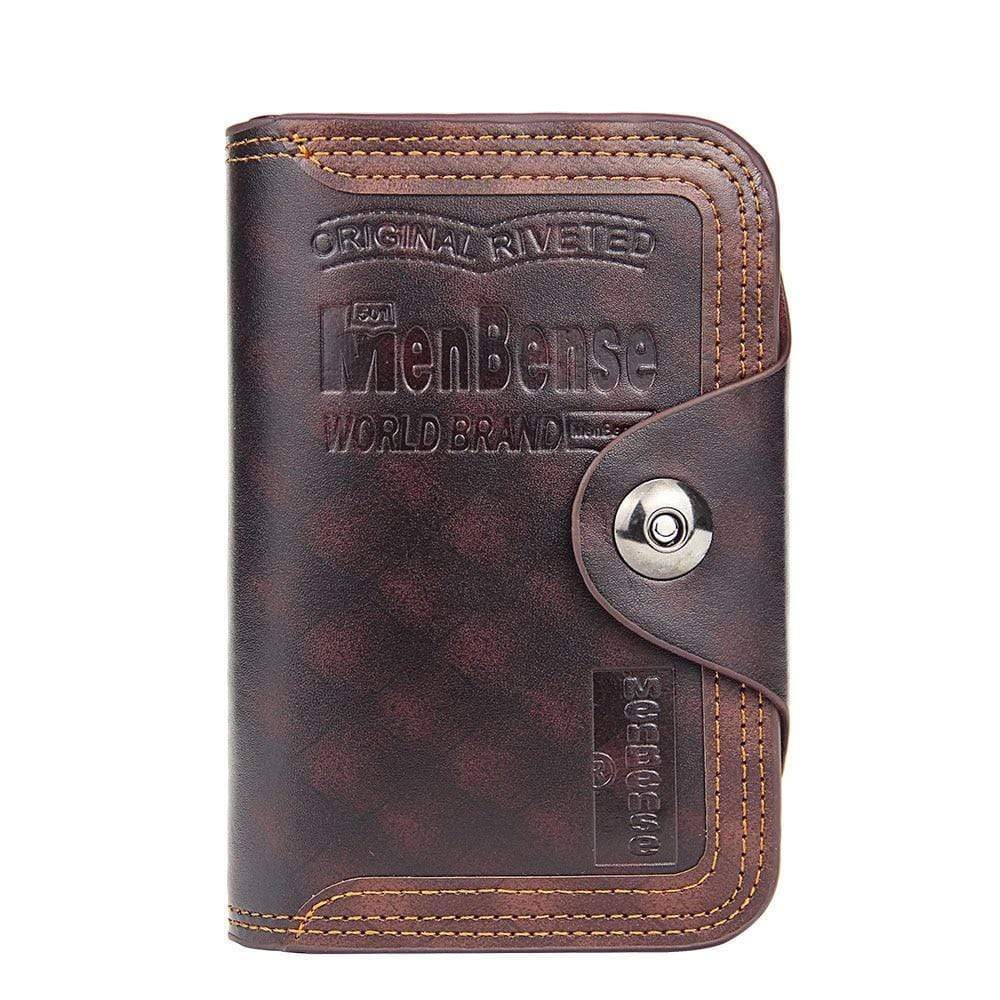 Portefeuille de style rétro - Le Classique™ brun