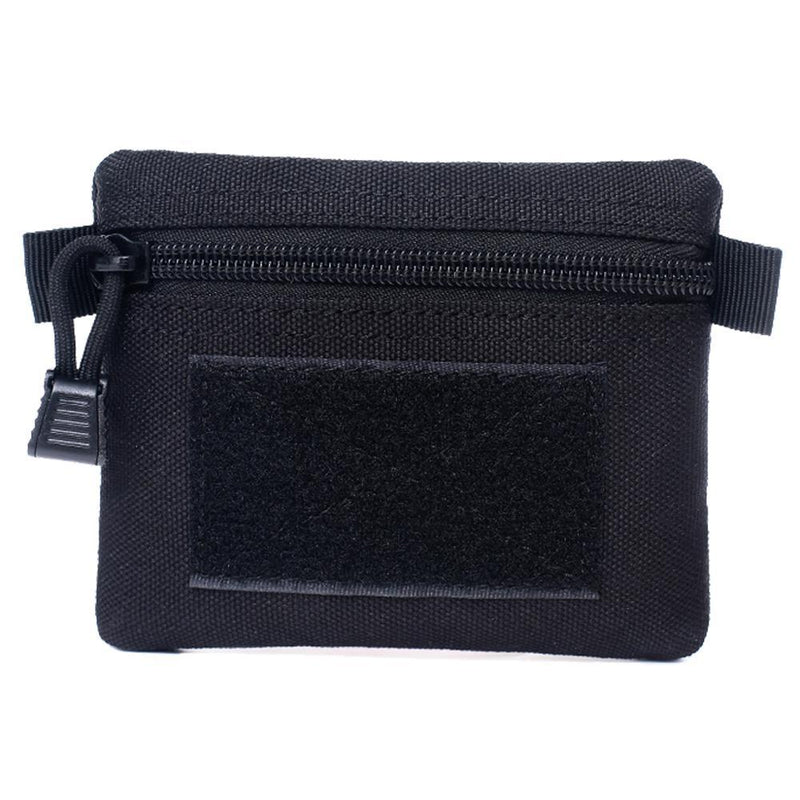 Porte monnaie en tissu résistant - L’unique™ noir