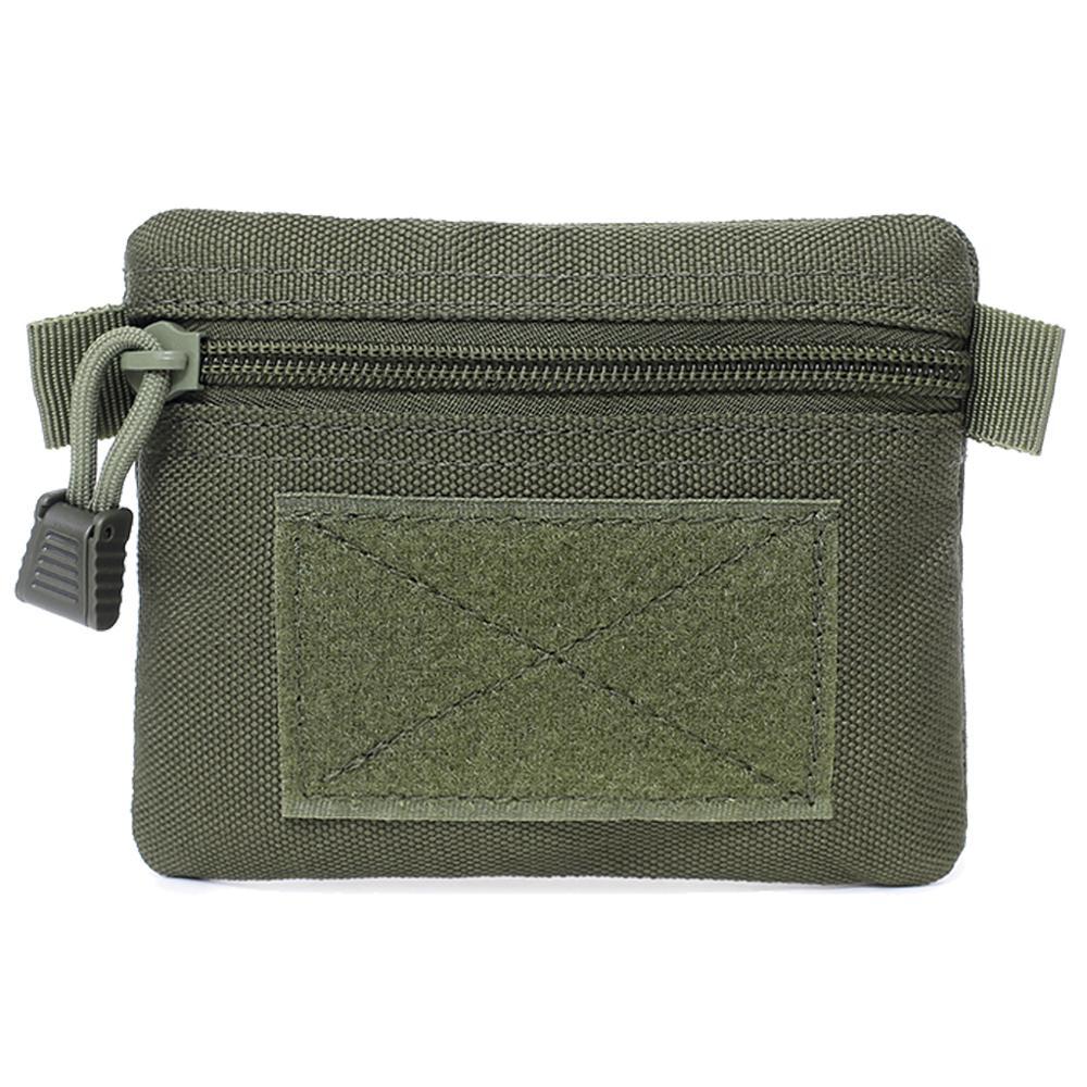 Porte monnaie en tissu résistant - Le Classique™ vert