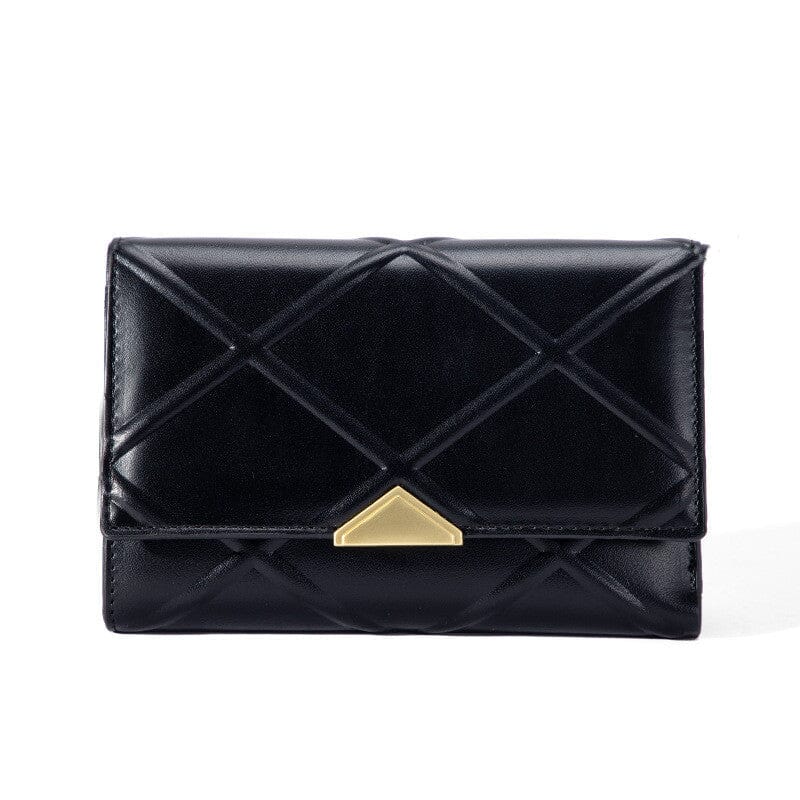 Portefeuille motif géométrie et boucle triangle - Le Classique™