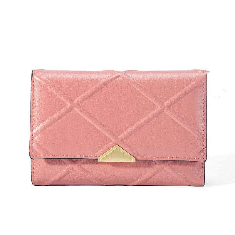 Portefeuille motif géométrie et boucle triangle - Le Classique™
