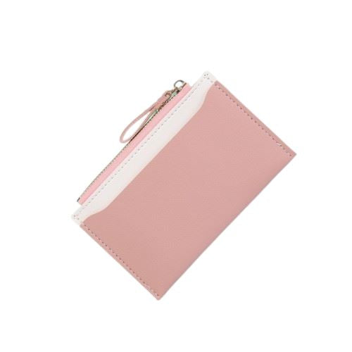 Porte-cartes extra fin bicolore - Le Classique™ rose
