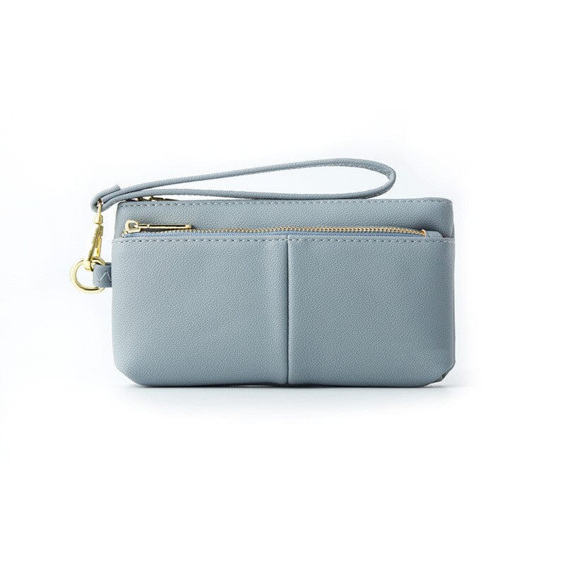 Portefeuille couleur unie - Le Classique™ bleu