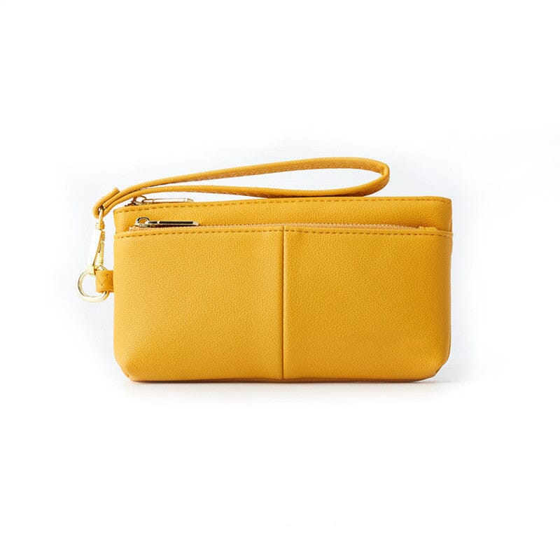 Portefeuille couleur unie - Le Classique™ jaune