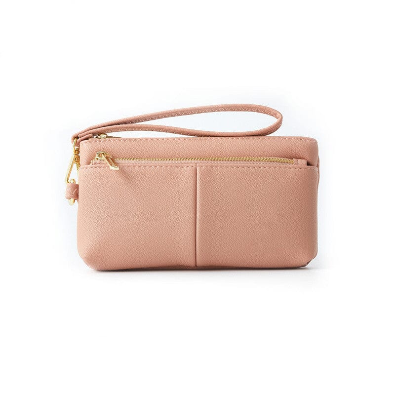 Portefeuille couleur unie - Le Classique™ rose